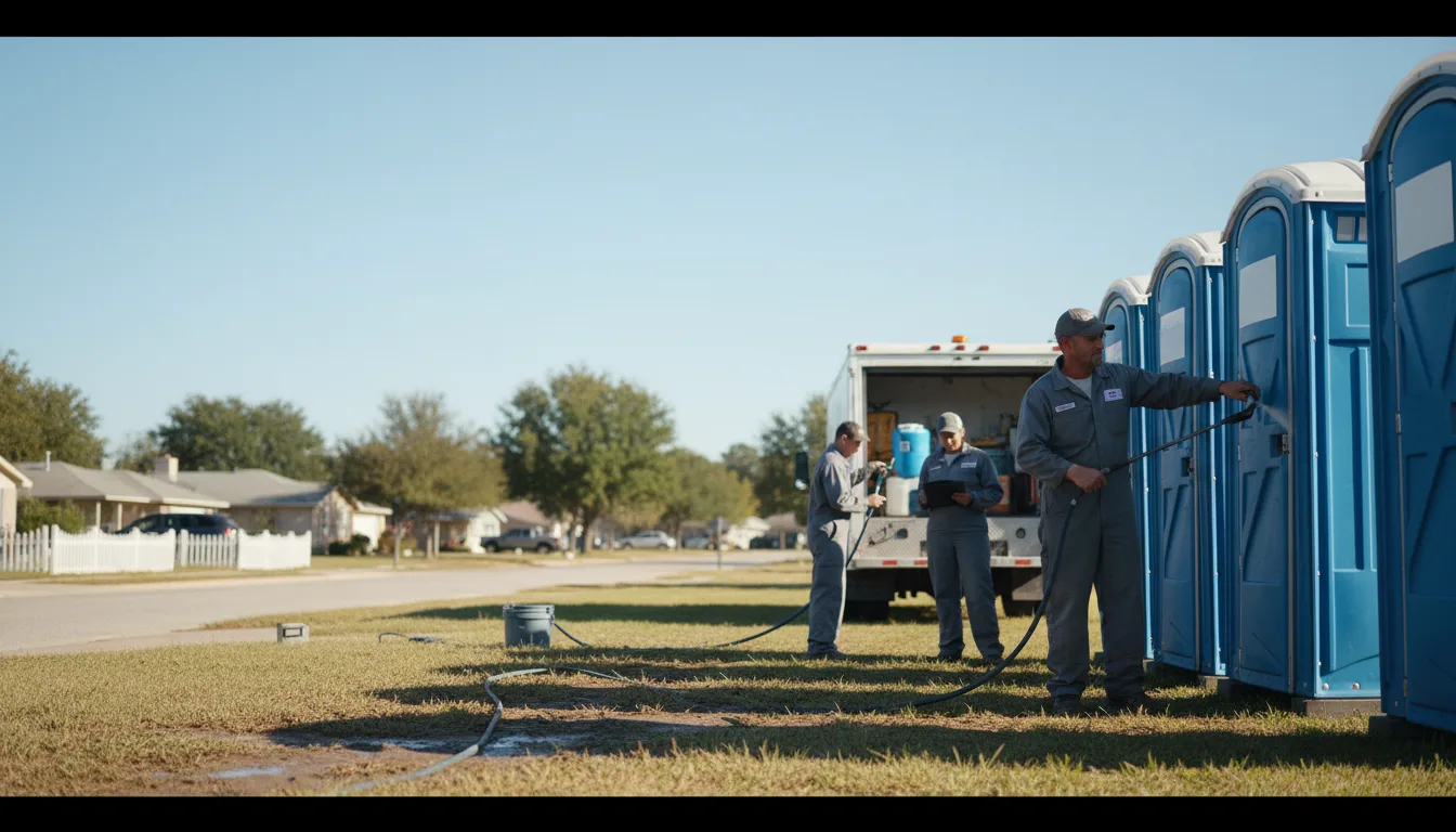 Long-Term Portable Toilet Rental in West Lafayette, OH near me